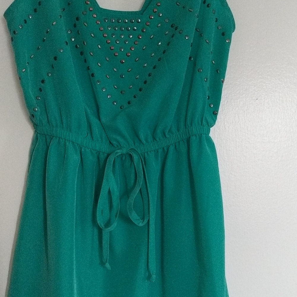 Pretty studded dress - Like new - Picture 3 of 7